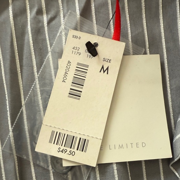 Striped Women’s Button Up Shirt - Picture 9 of 9